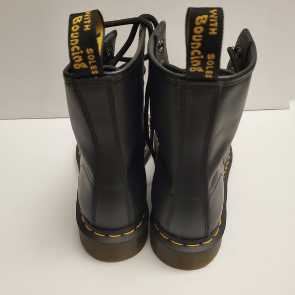 - New Dr. Martens 1460 Black Combat Boots 5 - Picture 4 of 7